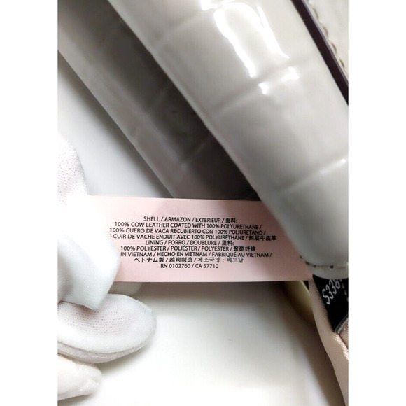 Kate Spade New York Knightsbridge Constance Soft Taupe Patent Satchel Bag - $698 - Picture 14 of 16